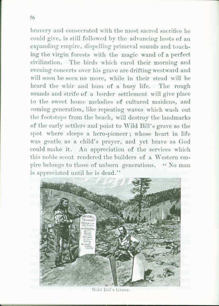THE LIFE AND WONDERFUL ADVENTURES OF WILD BILL (J. B. Hickok). vist0013i